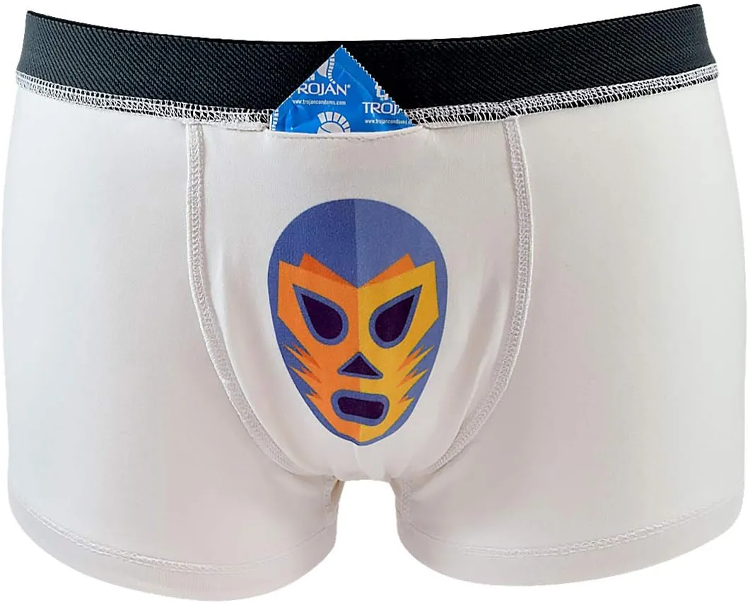 Signature SP Super Soft Breathable Boxer Brief Trunk, Men's Underwear :: Neon Little Dancers