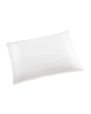 Silk White Pillow Case