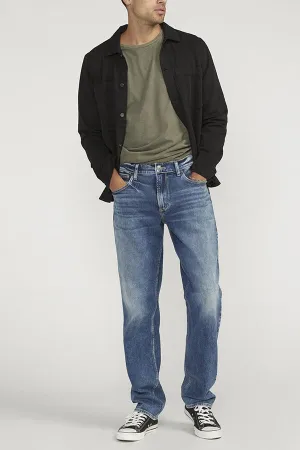 Silver 



Eddie Athletic Fit Tapered Leg Jeans