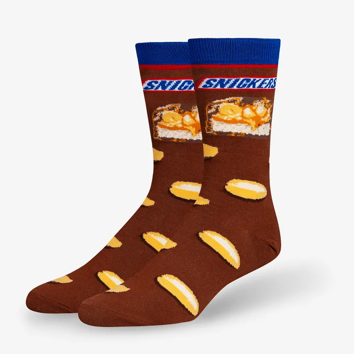 Snickers Hungry Men's Crew Socks