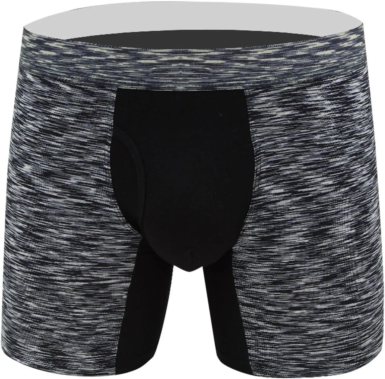 Sports Boxer Briefs for Men Solid Color Breathable Sweat Absorbent Underwear Sexy Seamless Quick Dry Underpants
