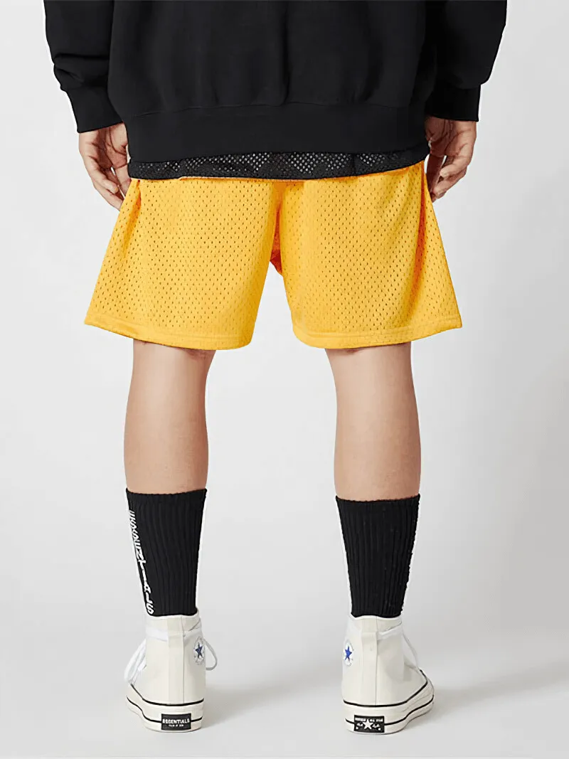 Sports Mesh Short Shorts With Pockets / Men's Running Shorts - SF0610