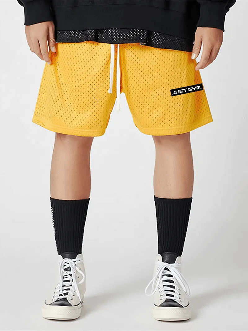 Sports Mesh Short Shorts With Pockets / Men's Running Shorts - SF0610