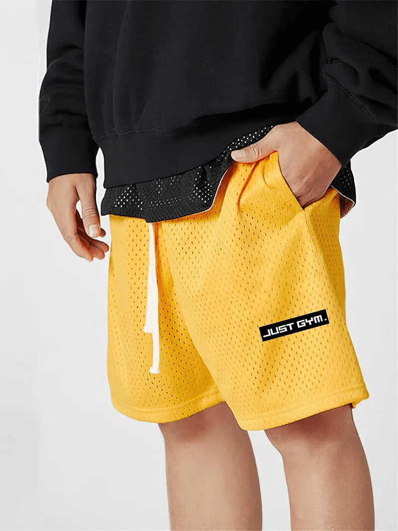 Sports Mesh Short Shorts With Pockets / Men's Running Shorts - SF0610