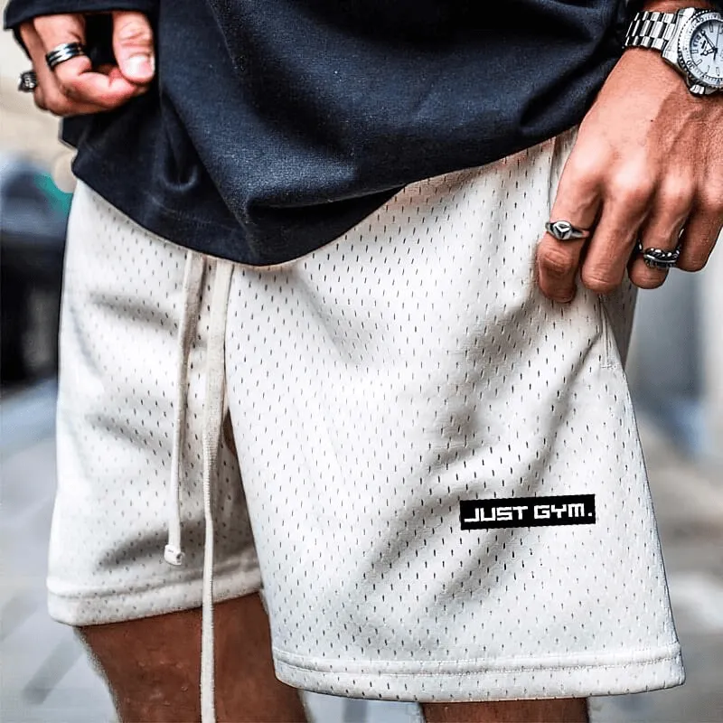 Sports Mesh Short Shorts With Pockets / Men's Running Shorts - SF0610