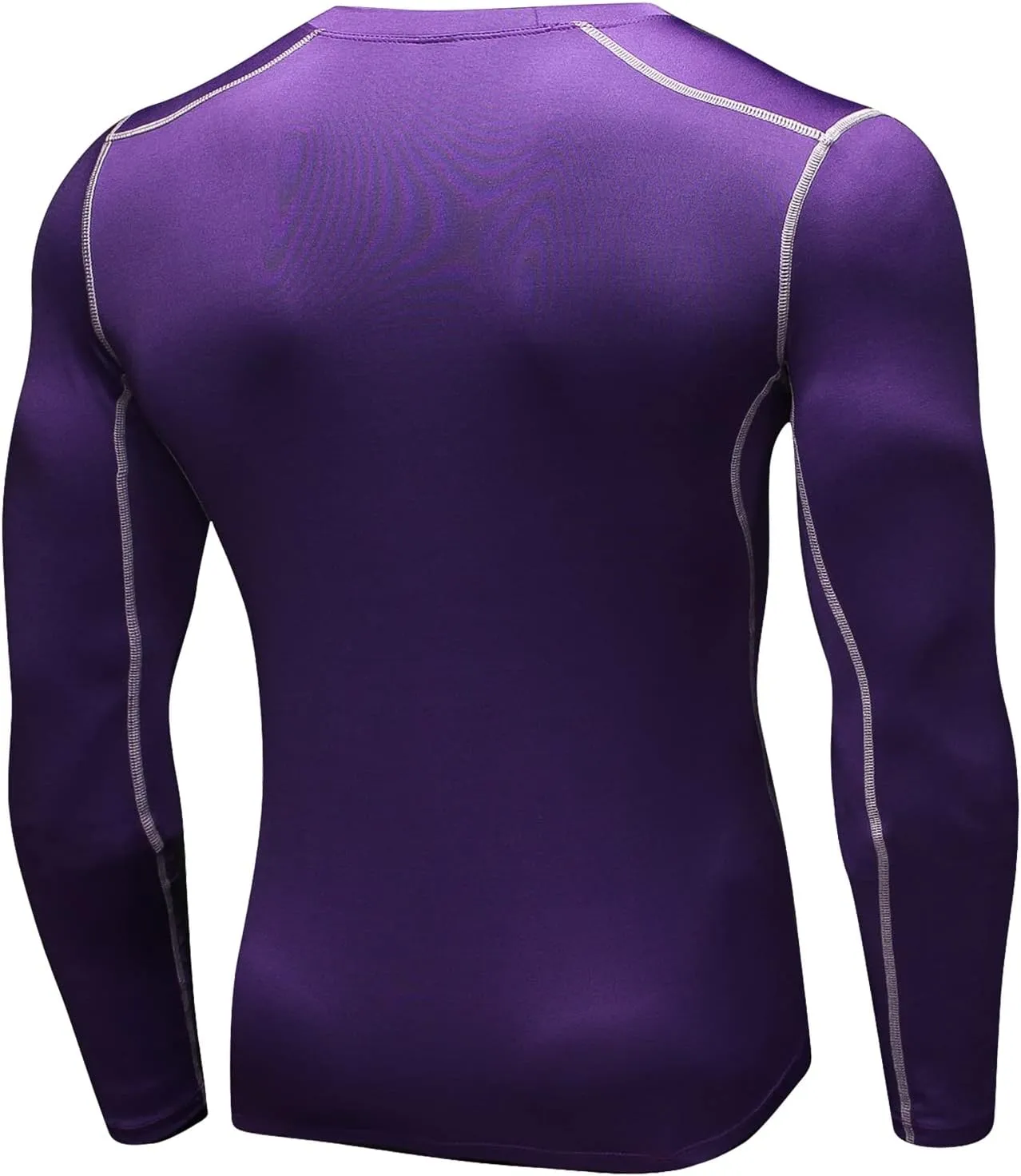 SPVISE Compression Shirt Men Long Sleeve Athletic Workkout Tops Dry Fit Gym Base Layer Undershirts Running Basketball Cycling