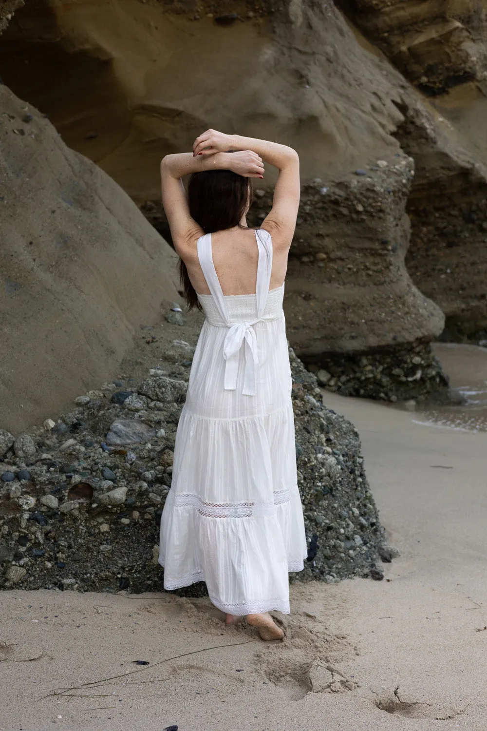 Stella Maxi Dress - White