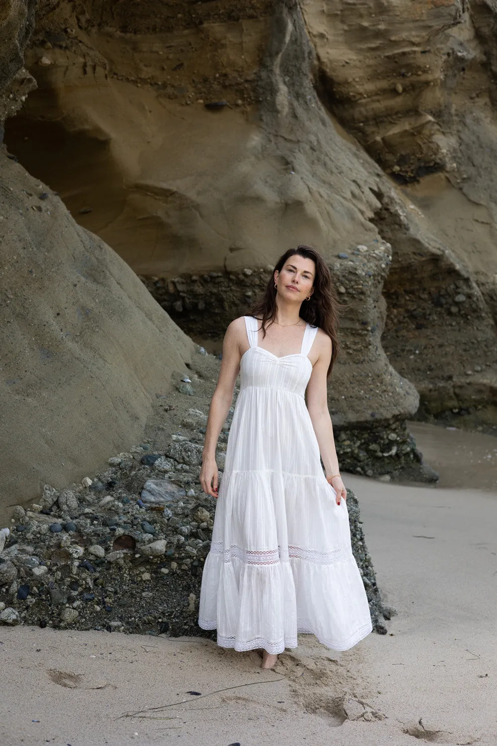 Stella Maxi Dress - White