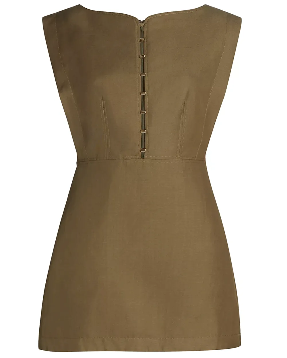 Storm Green Grindale Mini Dress