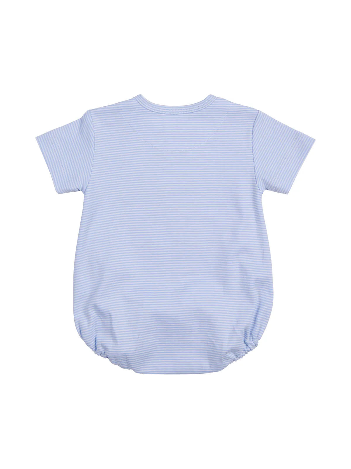 Striped Knit Fish Bowl Romper