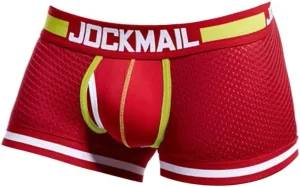 Support Pouch Men's Boxer Briefs Pack, Anti-Chafing, Moisture-Wicking Underwear, Odor Control Mesh Open Fly Panties