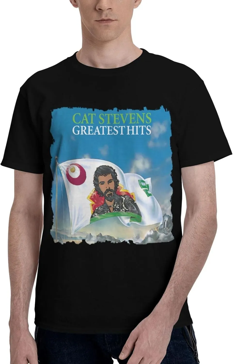 T Shirt Summer Cotton Tee Man's Crew Neck Short Sleeve Shirts