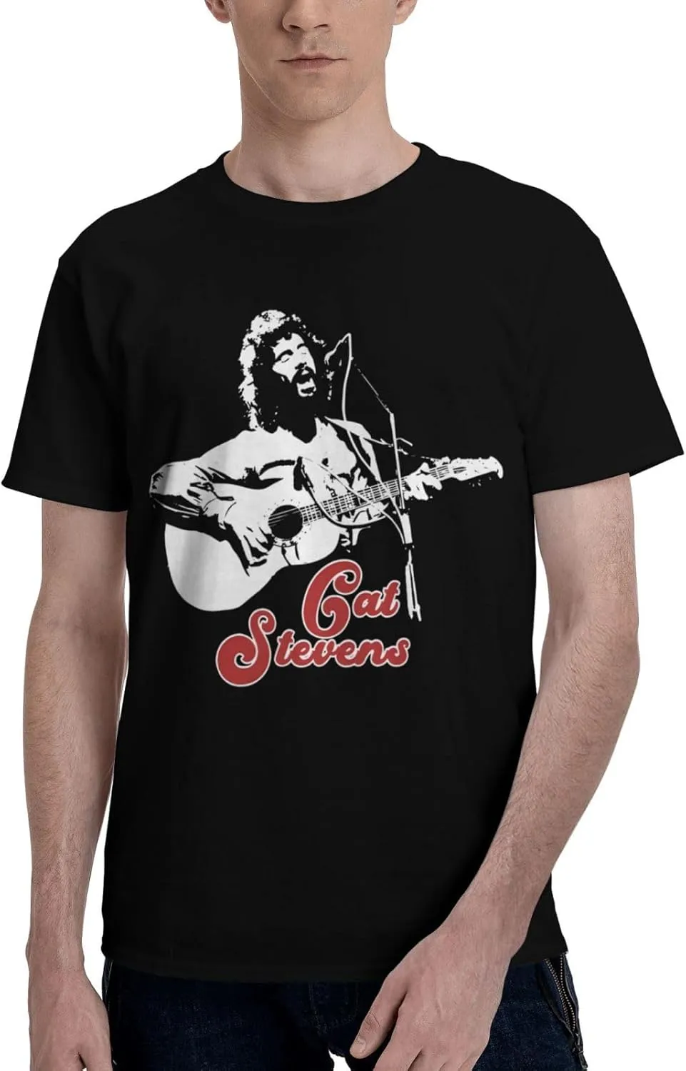 T Shirt Summer Cotton Tee Man's Crew Neck Short Sleeve Shirts
