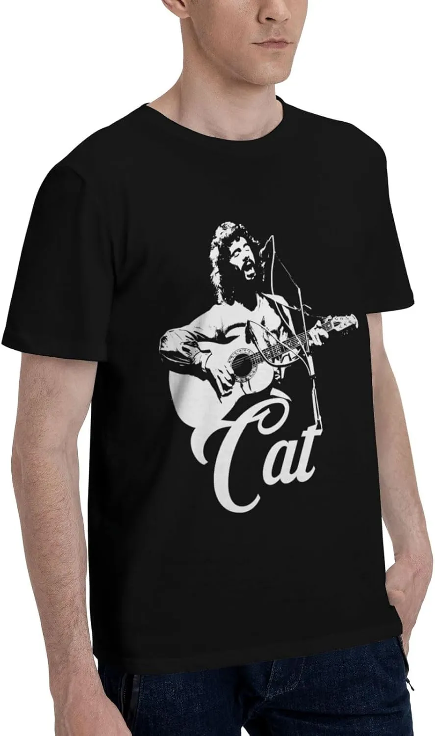 T Shirt Summer Cotton Tee Man's Crew Neck Short Sleeve Shirts