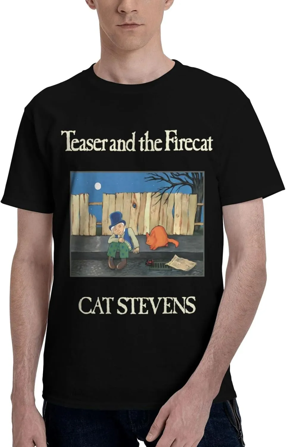 T Shirt Summer Cotton Tee Man's Crew Neck Short Sleeve Shirts