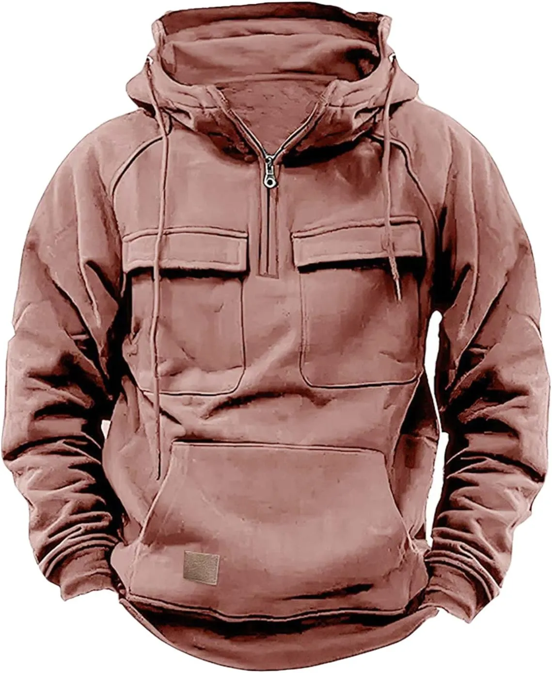 Tactical Sweatshirts for Men Sports Outdoor Fashion Hoodies Jackets Winter Long Sleeve Workout Gym Cargo Pullover
