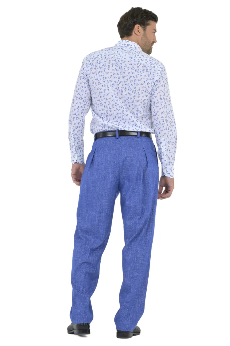 Tango Pants With Front And Back Pleat