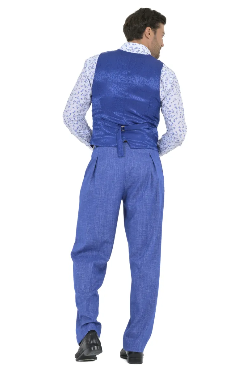 Tango Pants With Front And Back Pleat