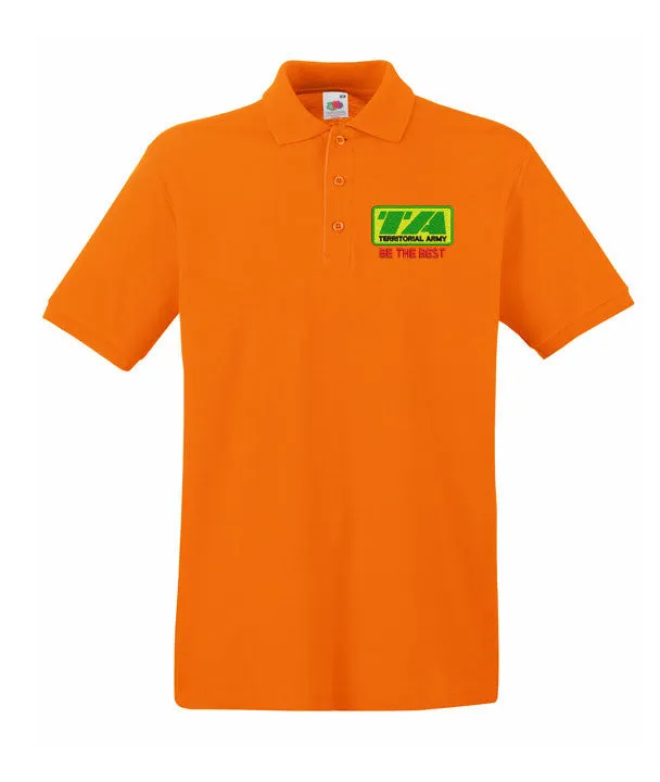 Territorial Army Regiment polo shirts