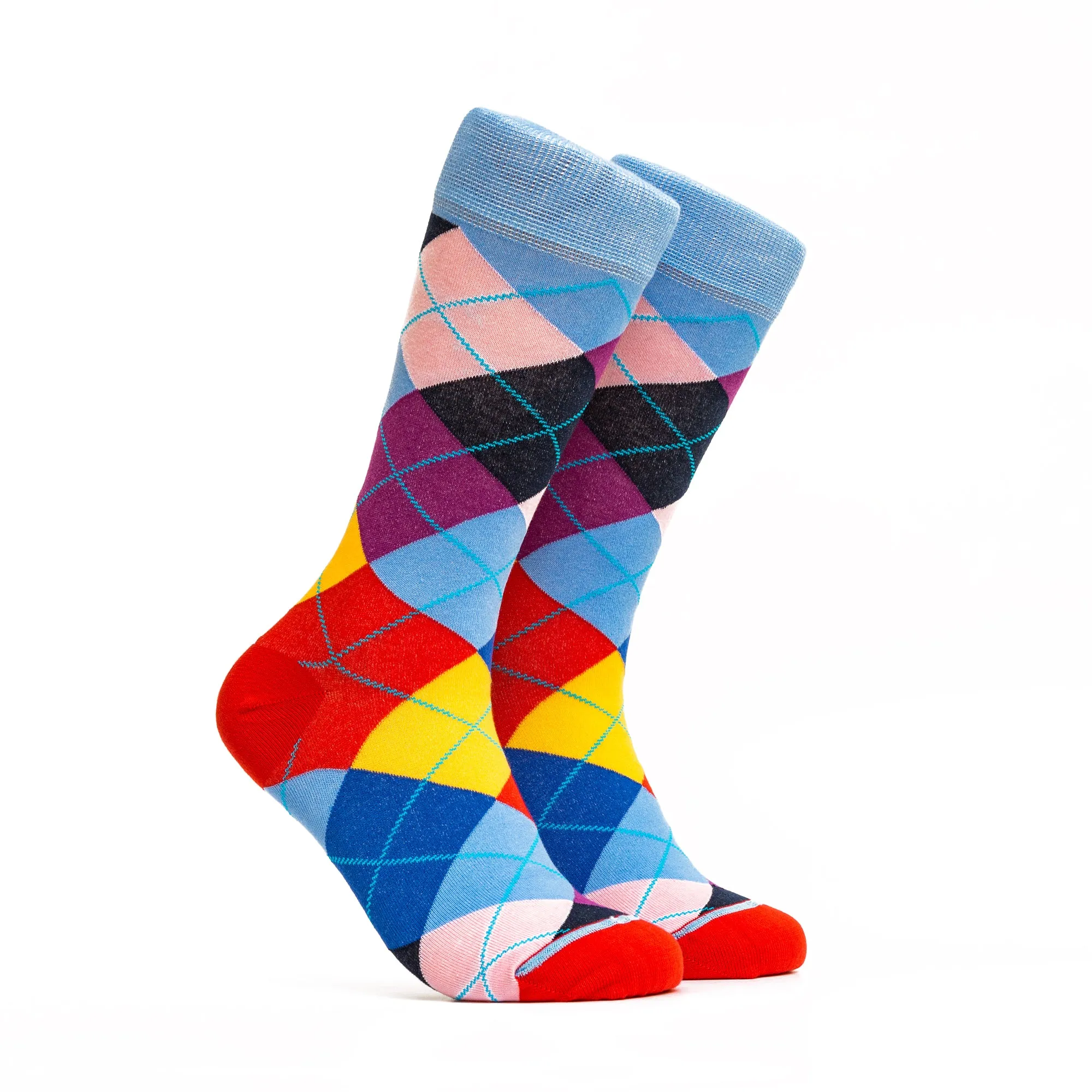 The Figures 2 Combo - Colors Black, Blue, Green, Red - 4 Pairs