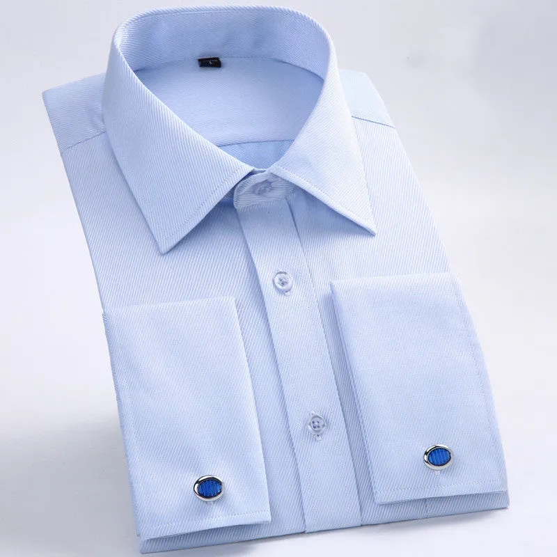 The Manzo Long Sleeve Formal Business Buttons Shirts