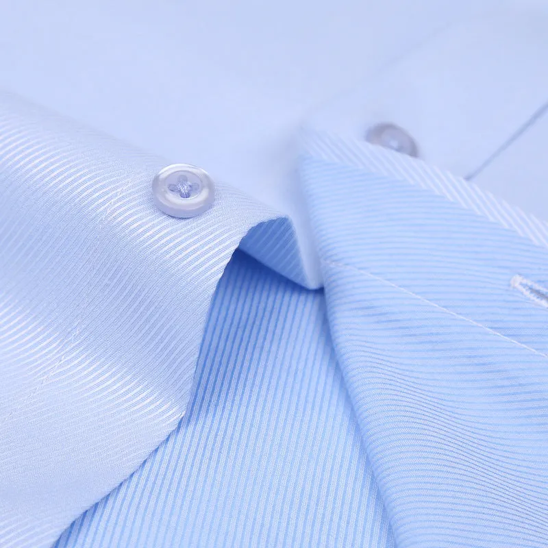 The Manzo Long Sleeve Formal Business Buttons Shirts