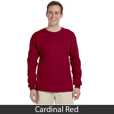 Theta Tau Long-Sleeve Shirt, 2-Pack Bundle Deal - Gildan 2400 - TWILL