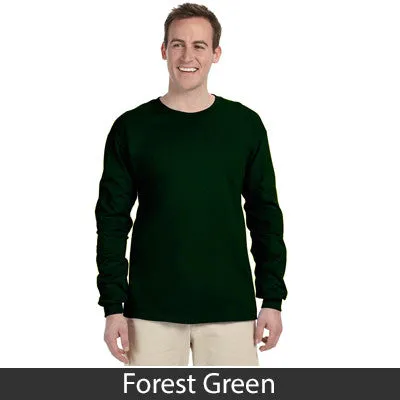Theta Tau Long-Sleeve Shirt, 2-Pack Bundle Deal - Gildan 2400 - TWILL