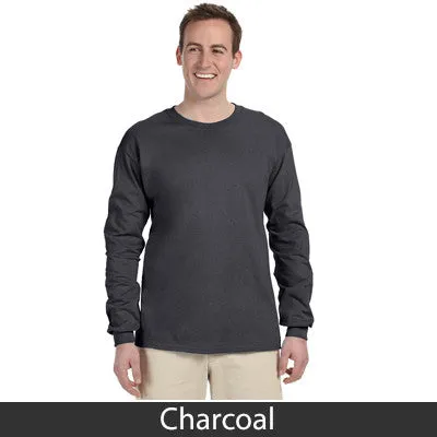 Theta Tau Long-Sleeve Shirt, 2-Pack Bundle Deal - Gildan 2400 - TWILL