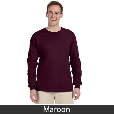 Theta Tau Long-Sleeve Shirt, 2-Pack Bundle Deal - Gildan 2400 - TWILL