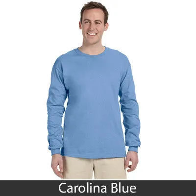 Theta Tau Long-Sleeve Shirt, 2-Pack Bundle Deal - Gildan 2400 - TWILL