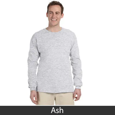 Theta Tau Long-Sleeve Shirt, 2-Pack Bundle Deal - Gildan 2400 - TWILL