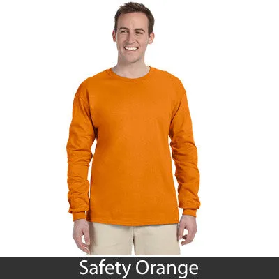Theta Tau Long-Sleeve Shirt, 2-Pack Bundle Deal - Gildan 2400 - TWILL