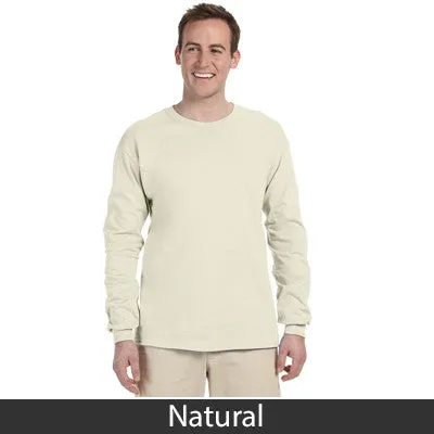 Theta Tau Long-Sleeve Shirt, 2-Pack Bundle Deal - Gildan 2400 - TWILL