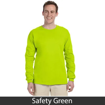 Theta Tau Long-Sleeve Shirt, 2-Pack Bundle Deal - Gildan 2400 - TWILL