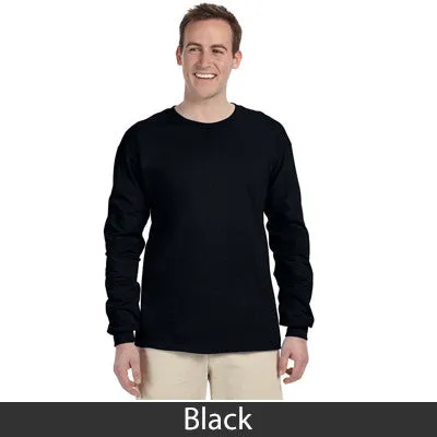 Theta Tau Long-Sleeve Shirt, 2-Pack Bundle Deal - Gildan 2400 - TWILL