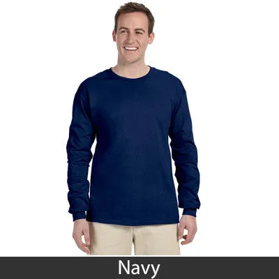 Theta Tau Long-Sleeve Shirt, 2-Pack Bundle Deal - Gildan 2400 - TWILL