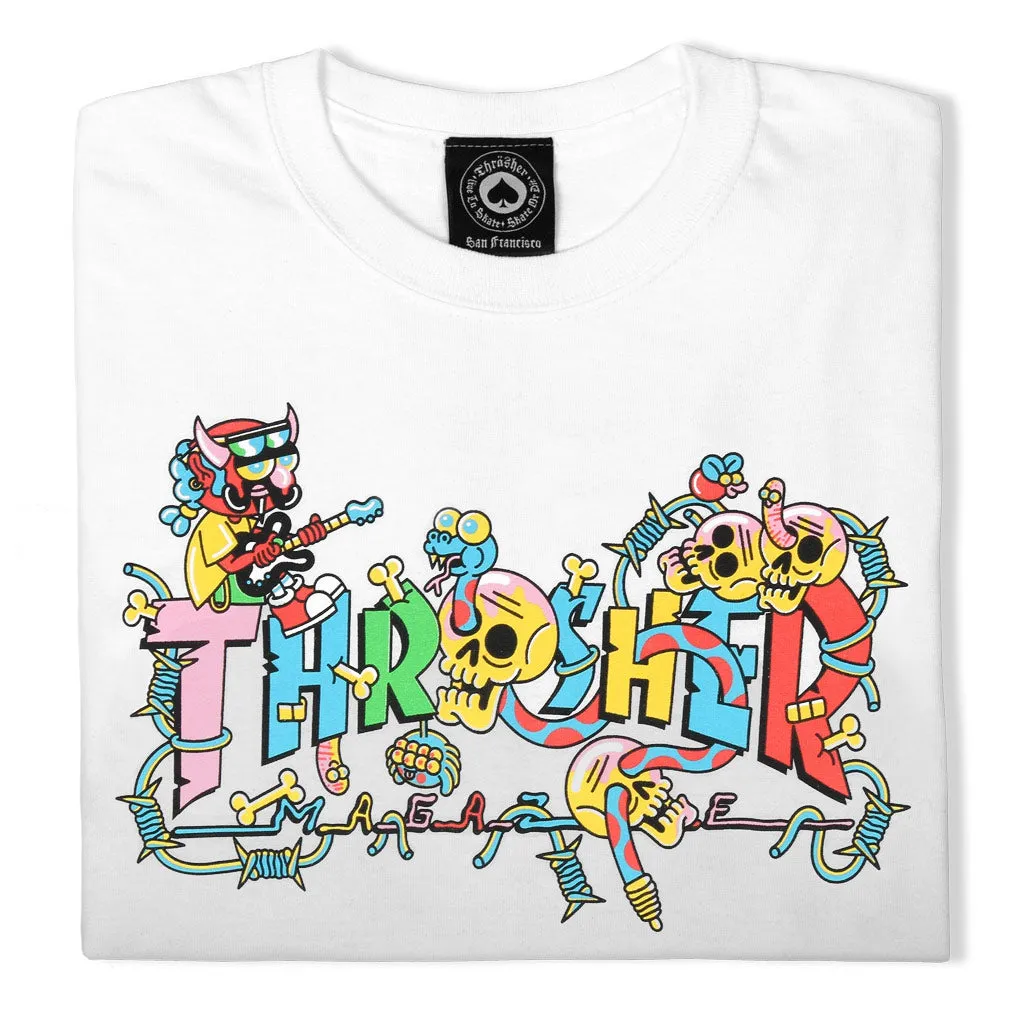Thrasher Devils Music Tee
