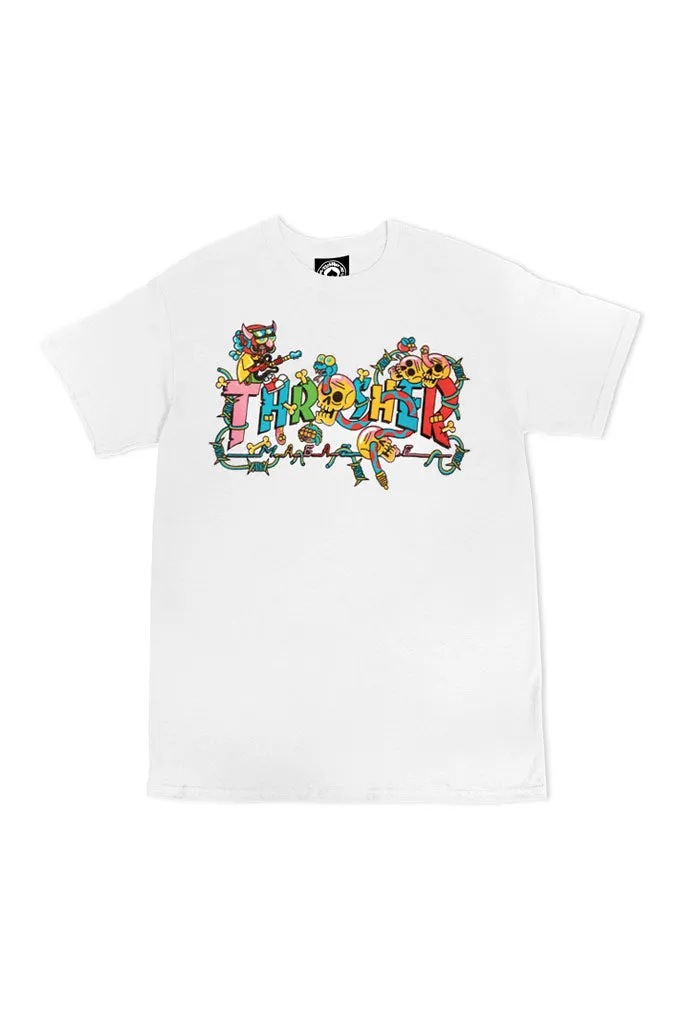 Thrasher Devils Music Tee