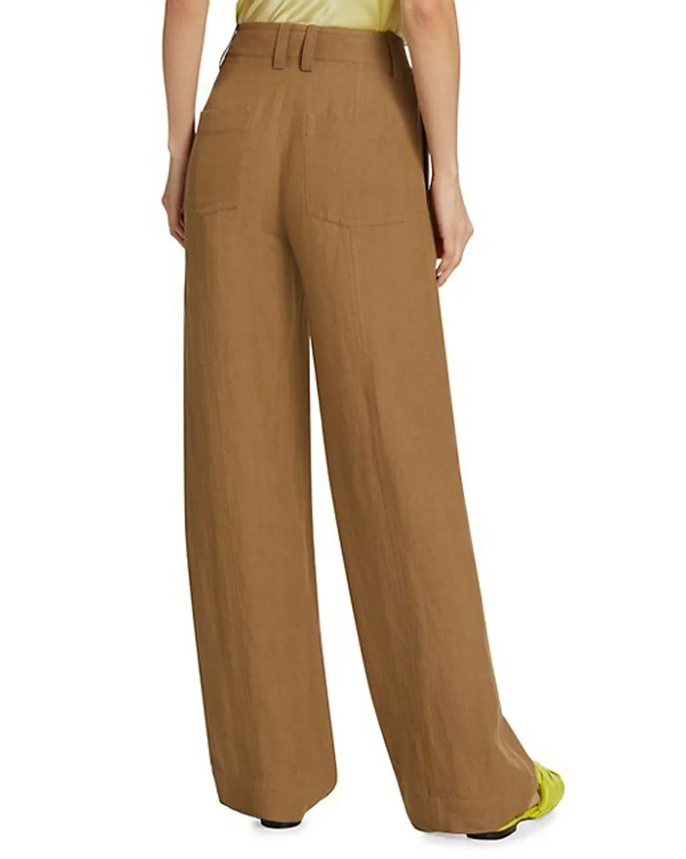 Tobacco Drop Waist Utility Wide Leg