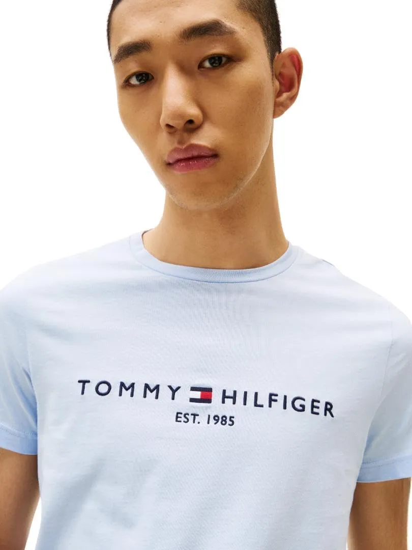 Tommy Hilfiger Men's Short Sleeve Cotton Graphic T-Shirts with Embroidered Logo