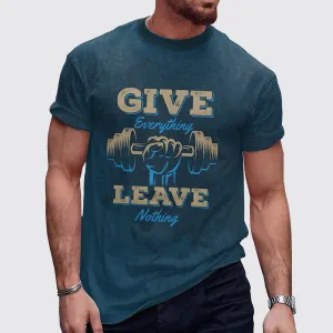 Ultimate Gym T-shirt for Men: Stay Cool and Comfy During Intense Workouts- AA00693