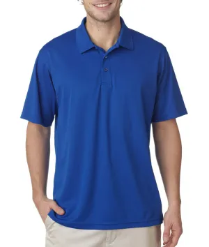 ultraclub men's cool & dry mesh pique polo - royal (6xl)