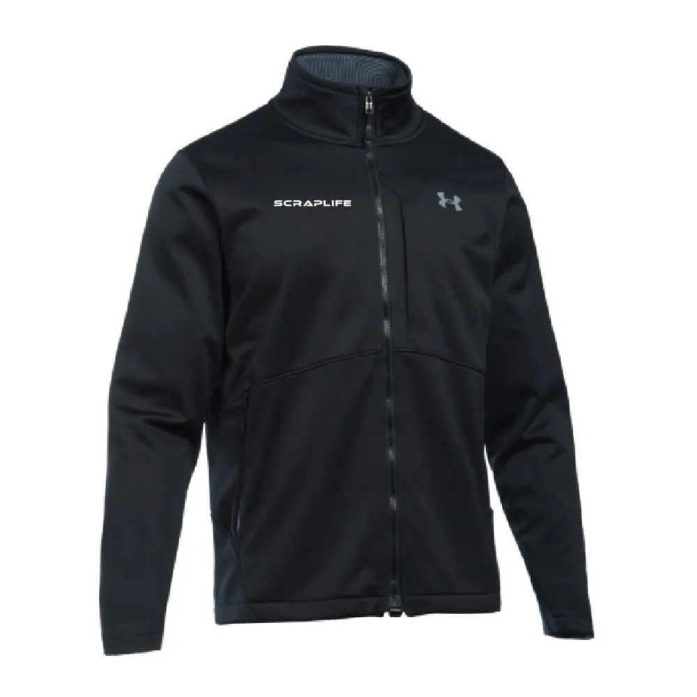 Under Armour x Scraplife CGI Softershell Black Full Zip Jacket