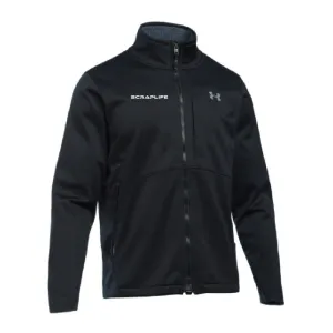 Under Armour x Scraplife CGI Softershell Black Full Zip Jacket