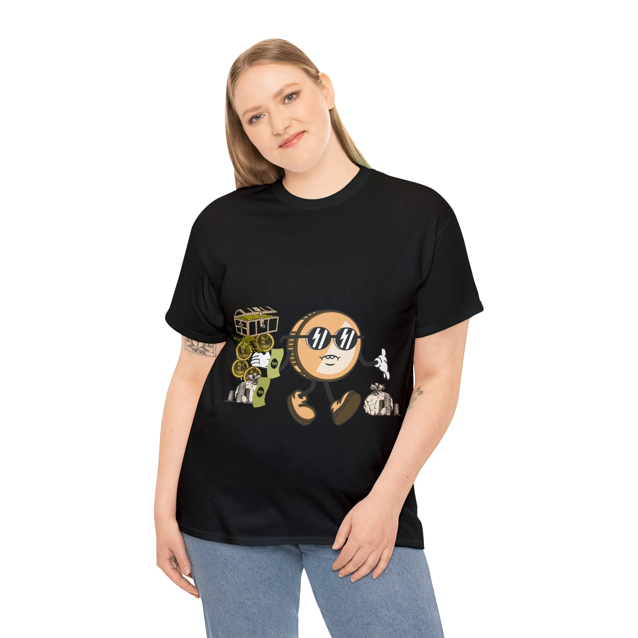 Unisex Heavy Cotton Tee  MR CRYPTO
