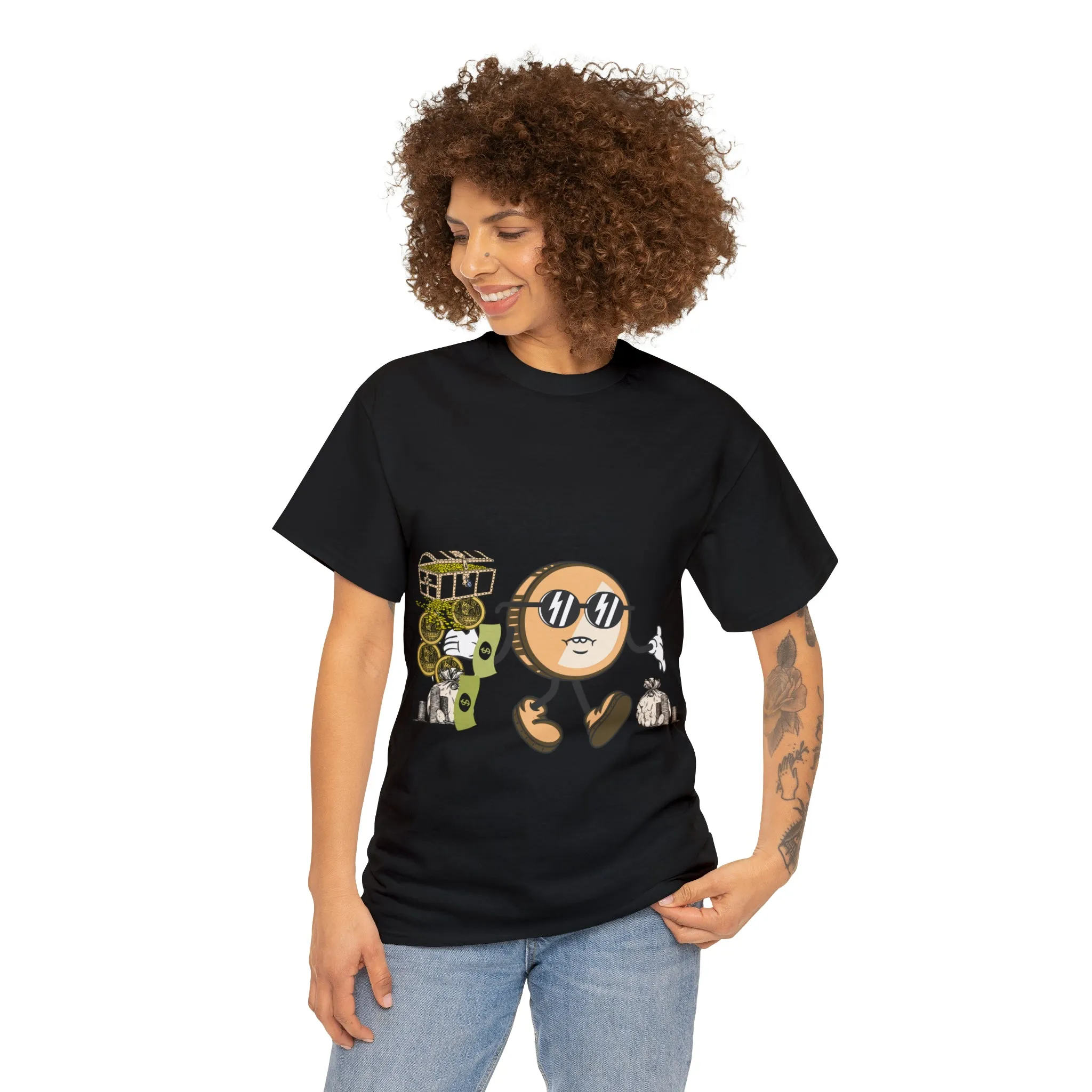 Unisex Heavy Cotton Tee  MR CRYPTO