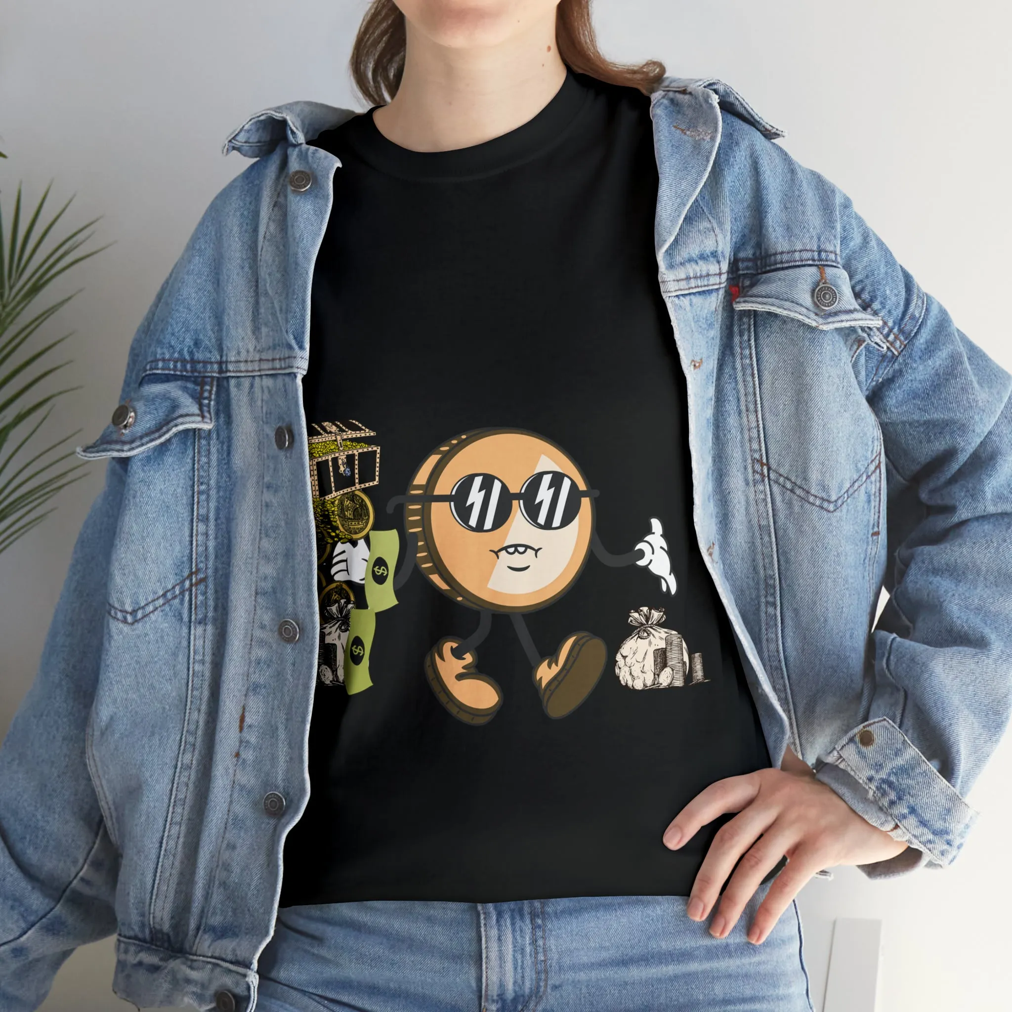 Unisex Heavy Cotton Tee  MR CRYPTO