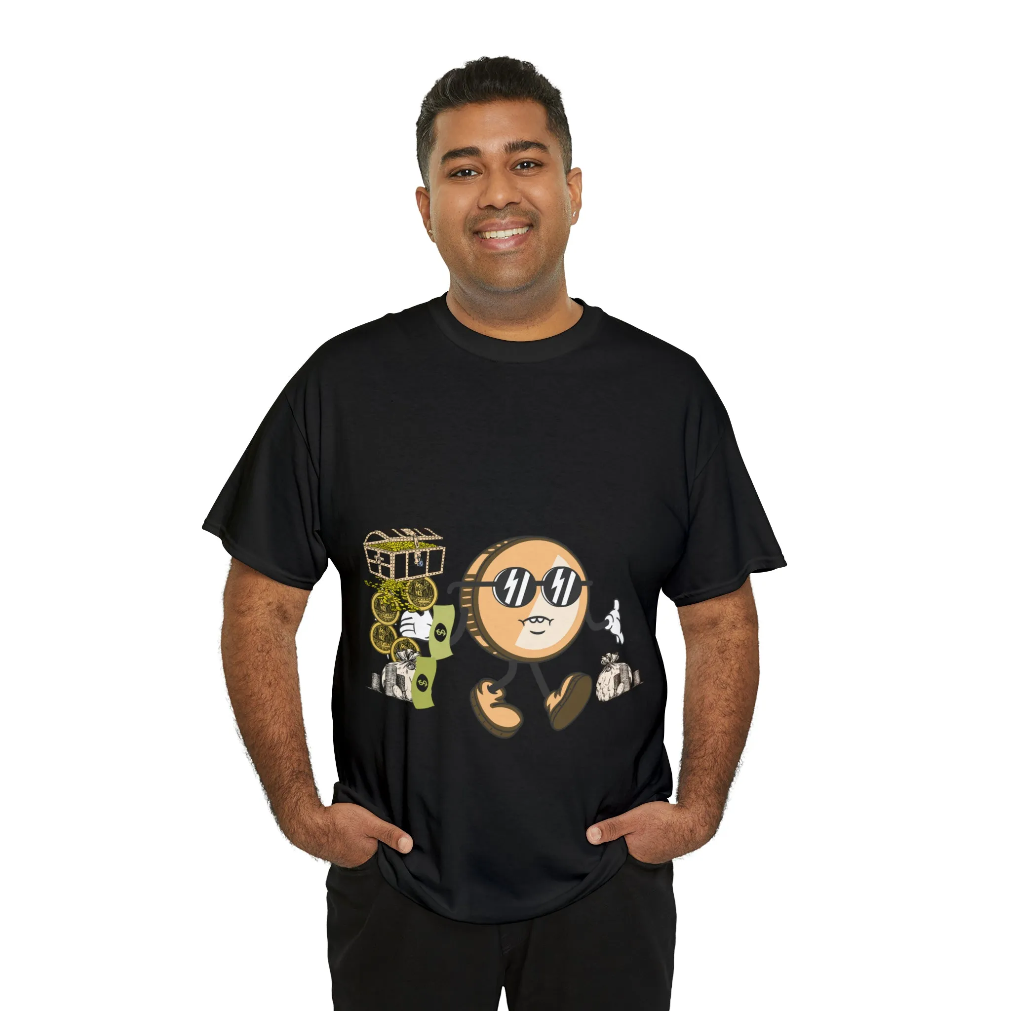 Unisex Heavy Cotton Tee  MR CRYPTO