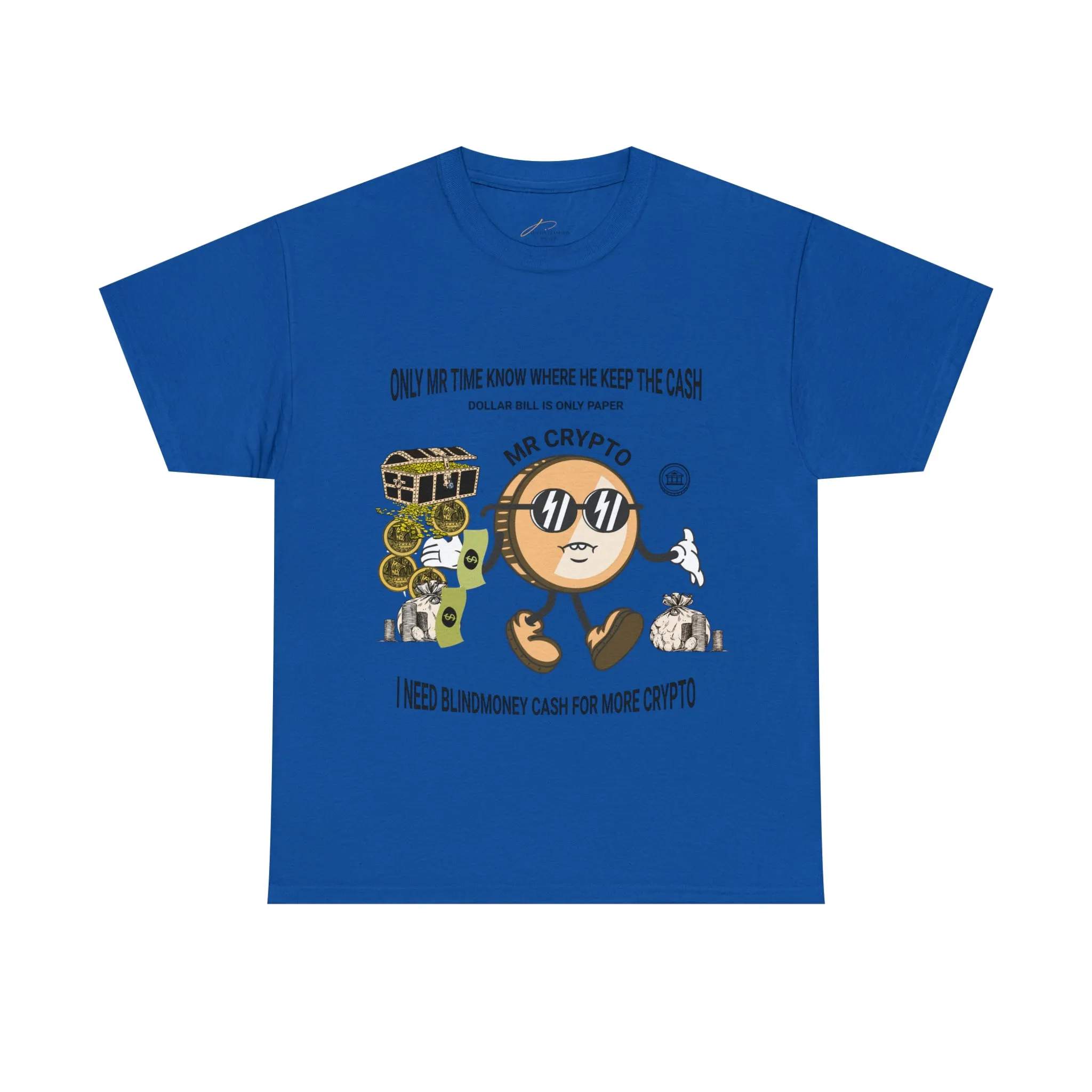 Unisex Heavy Cotton Tee  MR CRYPTO